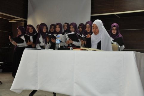 İmamhatip Ortaokulu Kuran-ı Kerim Okuma Yarışması Yapıldı